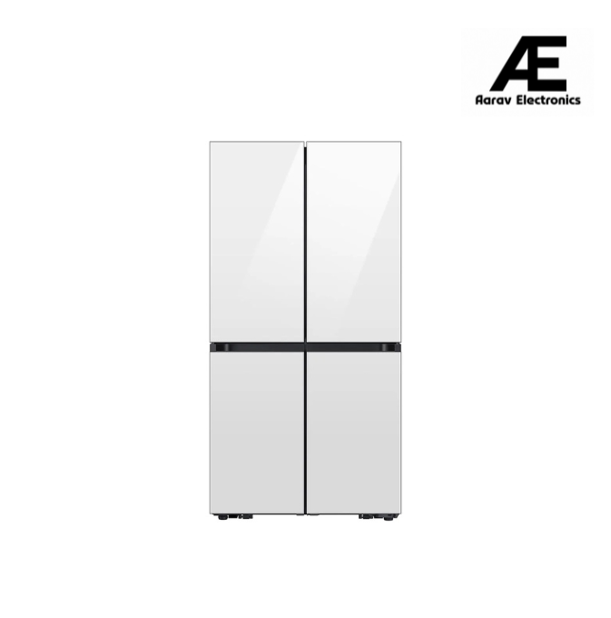 Samsung 650 L, Convertible, Digital Inverter, Frost Free, French Door Refrigerator (RF65DB90BD12TL, White, Clean White)