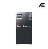 Samsung Smart Choice 650 L, Convertible, Digital Inverter, Frost Free, French Door Refrigerator (RF65DG90BDSGTL, Black, Black Caviar)