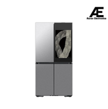 Samsung 809 L, Convertible, Digital Inverter, Frost Free, French Door Refrigerator (RF71DB9950QDTL, Clean Charcoal + Stainless Steel)