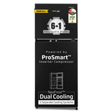 Voltas Beko 283 L Frost Free Double Door 2 Star Refrigerator (Wooden Black, RFF334C / 2WPV100RXBD)