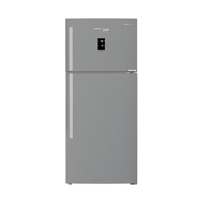 Voltas beko 510 L 2 Star High End Frost Free Double Door Refrigerator (Inox Look) RFF533IF