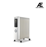Russell Hobbs ROR13DF 2900W 13-Fin Oil Filled Radiator Room Heater | Wide Temp Range, 24H Timer, Intelligent Modes, Safety Protection | Battery Not Included