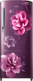 Samsung 183 L, 3 Star, Digital Inverter, Direct-Cool Single Door Refrigerator (RR20C2723CR/NL, Red, Camellia Purple)