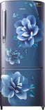 Samsung 183 L, 3 Star, Digital Inverter, Direct-Cool Single Door Refrigerator (RR20C2723CU/NL, Camellia Blue)