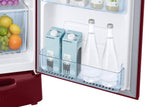 Samsung 183 L, 3 Star, Digital Inverter, Direct-Cool Single Door Refrigerator (RR20H2823RZ/NL, Midnight Blossom Red, Base Stand Drawer, Single Touch Defrost, 2026 Model)