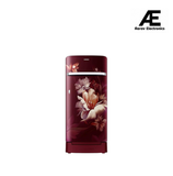 Samsung 189L 5 Star Inverter Direct-Cool Single Door Refrigerator (RR21C2H25RZ/HL,Midnight Blossom Red) Base Stand Drawer ,Free 1 Year Extended warranty
