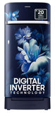 Samsung 189L 5 Star, Inverter, Direct-Cool Single Door Refrigerator (RR21C2H25UZ/HL,Midnight Blossom Blue) Base Stand Drawer