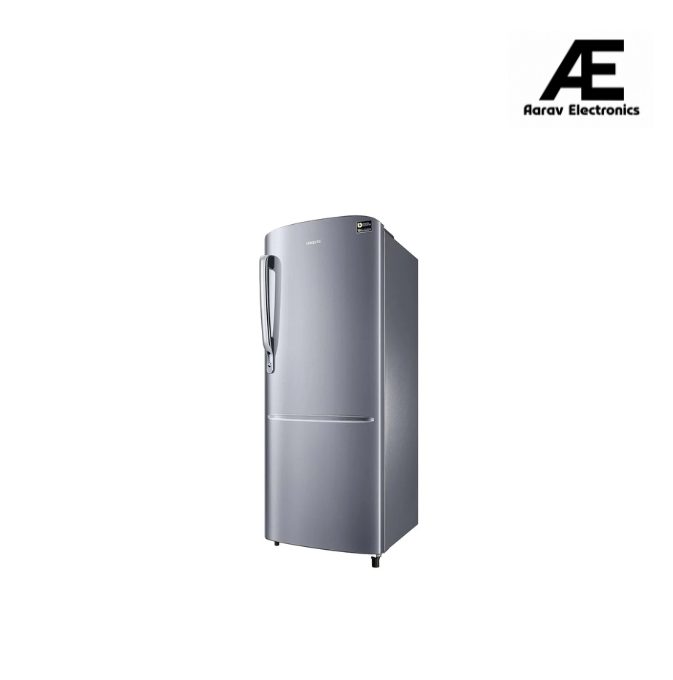 Samsung 223 L, 3 Star, Digital Inverter, Direct-Cool Single Door Refrigerator (RR24H2723S8/NL, Elegant Inox, Single Touch Defrost, 2026 Model)