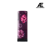 Samsung 246L 3 Star Inverter Direct-Cool Single Door Refrigerator Appliance (RR26C3893CR/HL,Camellia Purple) Base Stand Drawer