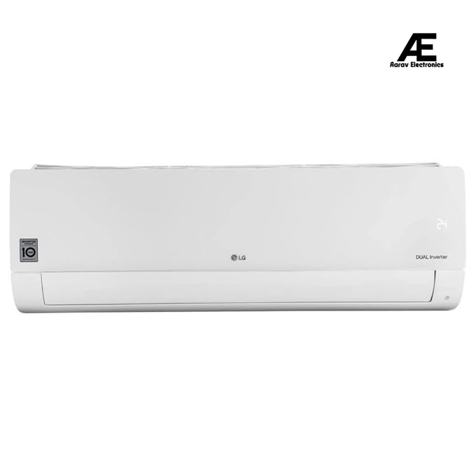 LG AI+ Convertible 6-in-1, 5 Star 1.5 Ton Split Air conditioner with ThinQ &amp; Wi-Fi (White, RSNQ19RWZE)
