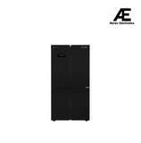 Voltas Beko 626 L Frost Free Side-by-Side Inverter Refrigerator (RSB64GF, Glass Black)