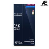 Godrej 600L 3Star | 1+2 Year Additional Warranty | Smart Convertible Zones | Toughened Glass Door | Frost Free Inverter Side By Side Refrigerator (2025 Model, RS EONVELVET 646C RIT SM BL, Storm Blue)