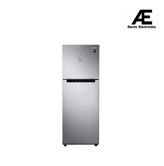 Samsung 236L 2 Star Inverter Frost-Free Convertible 3 In 1 Double Door Refrigerator Appliance (RT28C3732S8/HL,Elegant Inox)
