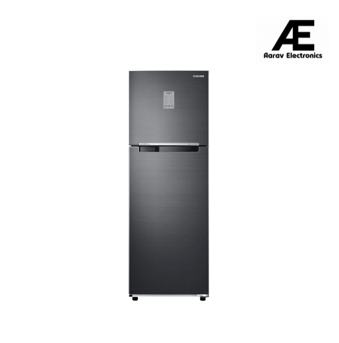 Samsung 256L 2 Star Inverter Frost-Free Convertible 3 In 1 Double Door Refrigerator Appliance (RT30C3732BX/HL,Luxe Brown)