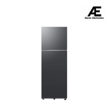 Samsung 350 L, 3 Star, Convertible 5-in-1, Digital Inverter, Frost Free Double Door, WiFi Enabled Bespoke AI Refrigerator (RT38DG5A4DB1HL, Black Matte, Black)