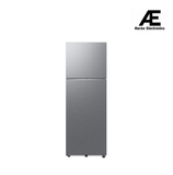 Samsung 350 L, 3 Star, Convertible 5-in-1, Digital Inverter, Frost Free Double Door, WiFi Enabled Bespoke AI Refrigerator (RT38DG5A4DSLHL, Real Steel, Silver)