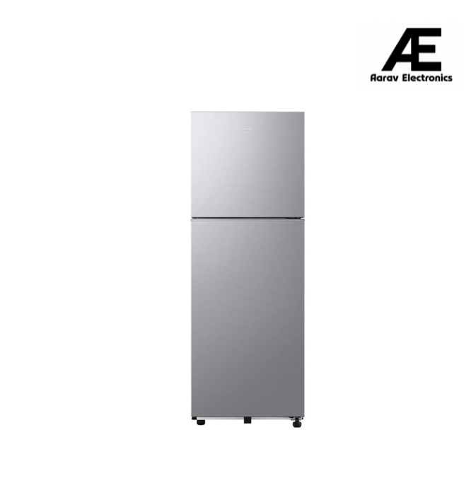 Samsung 236 L, 1 Star, Digital Inverter, Frost Free Double Door Refrigerator (RT40H28W1QNL, Gray Silver, 2026 Model)