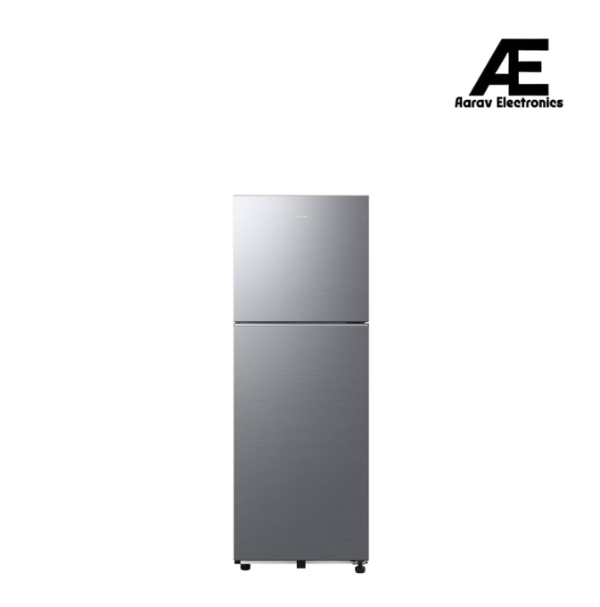 Samsung 236L 2 Star Frost Free Double Door Refrigerator with Digital Inverter Compressor, Light DOI Metal Silver – RT40H28W2PNL (2026 Model)