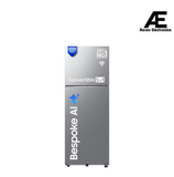 Samsung 419 L, 2 Star, Convertible 5-in-1, Digital Inverter, Frost Free Double Door, Bespoke AI WiFi Enabled Refrigerator (RT45DB6A4B22, Silver, Elegant Inox)