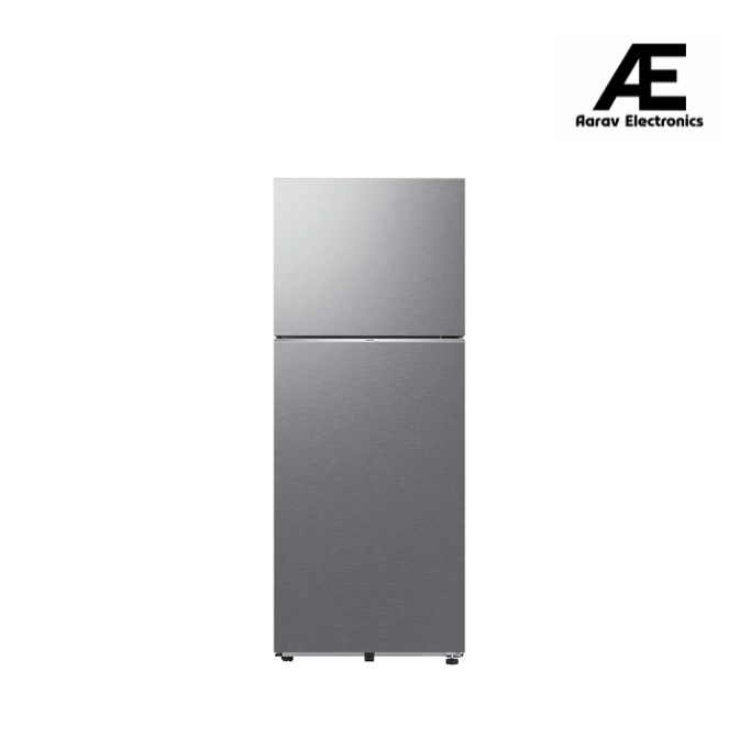 Samsung 419 L, 2 Star, Convertible 5-in-1, Digital Inverter, Frost Free Double Door, Bespoke AI WiFi Enabled Refrigerator (RT45DG6A2BSLHL, Ez Clean Steel)