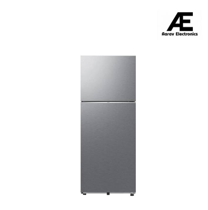 Samsung 419 L, 2 Star, Convertible 5-in-1, Digital Inverter, Frost Free Double Door, Bespoke AI WiFi Refrigerator (RT45HG6A22SLHL, Silver, Easy Clean, 2026 Model)
