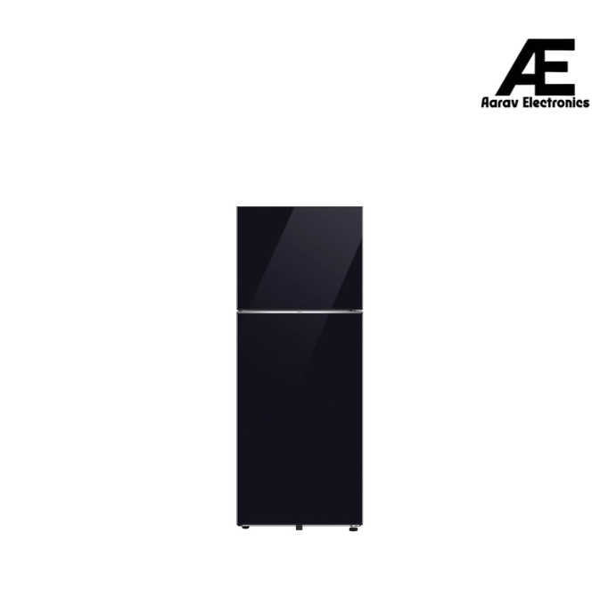 Samsung 467 L, 2 Star, Convertible 5-in-1, Digital Inverter, Frost Free Double Door WiFi Embedded Refrigerator (RT80F51C2BHL, Clean Black)