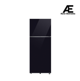 Samsung 467 L, 2 Star, Convertible 5-in-1, Digital Inverter, Frost Free Double Door, Bespoke AI WiFi Refrigerator (RT80H51C2BHL, Glass Finish, Clean Black, 2026 Model)