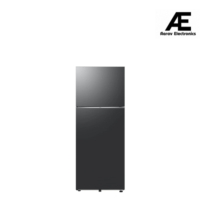 Samsung 467 L, 2 Star, Convertible 5-in-1, Digital Inverter, Frost Free Double Door, Bespoke AI WiFi Refrigerator (RT80H51C2FHL, Black Caviar Matt, 2026 Model)