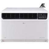 LG 1.5 Ton 5 Star DUAL Inverter Window AC (Copper, Convertible 4-in-1 cooling, RW-Q18WUZA, HD Filter with Anti-Virus Protection, White)