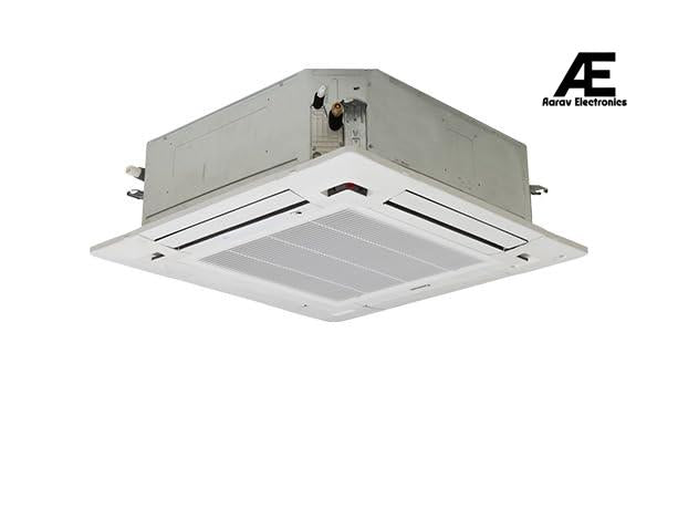 Panasonic 3 Ton 2 Star, 8 way Cooling,Non Inverter Cassette Ac,Digital wirless remote Superdyma ODU,Single phase (Copper,S-36PUB5H59B,White)