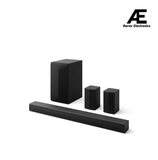 LG Soundbar S65TR, 600W, 5.1 Ch Home Theater Soundbar with Dolby Digital &amp; DTS Digital Surround, AI Sound Pro, Wow Interface, Wireless Subwoofer &amp; New Wireless Rear Speaker Without Receiver Box