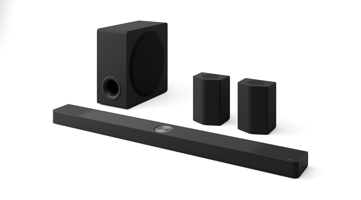 LG S95TR 810W 9.1.5 Channel Dolby Atmos, True Wireless Triple Up-Firing Speaker with Up-Firing Rear Speaker, Home Theater Soundbar with HDMI, Wi-Fi, USB &amp; Bluetooth Connectivity (Black)