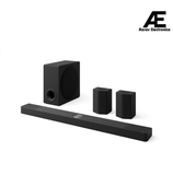 LG S95TR 810W 9.1.5 Channel Dolby Atmos, True Wireless Triple Up-Firing Speaker with Up-Firing Rear Speaker, Home Theater Soundbar with HDMI, Wi-Fi, USB &amp; Bluetooth Connectivity (Black)