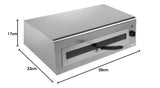 Glen Electric Tandoor &amp; Grill for Home Kitchen, Extra Large, 1400 Watt, 3 Heat Setting, Stainless Steel Body with See Through Window, Ideal for Barbecue, Roti, Prantha, Tikka, Naan, Pizza - SA5014XL