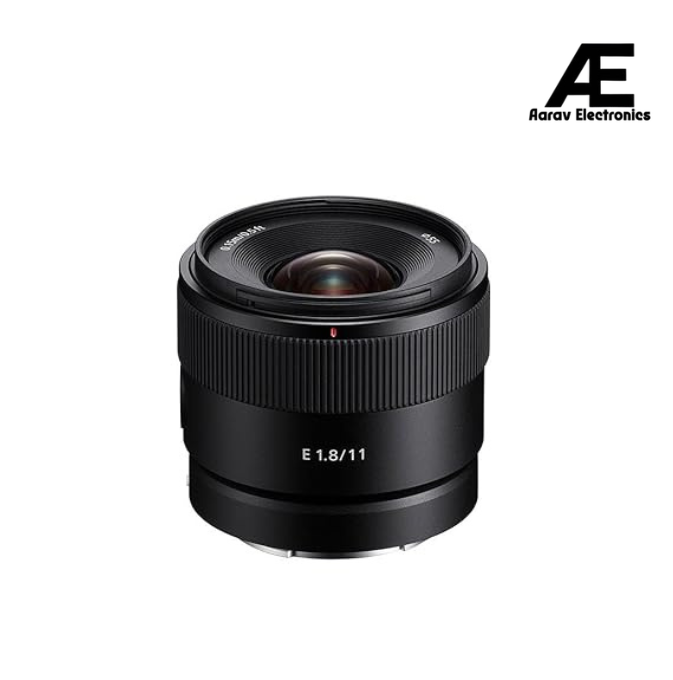 Sony E Mount E 11mm F1.8 APS-C Lens (SEL11F18) | Wide-Angle Prime | Vlogging &amp; Content Creation