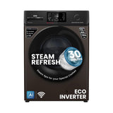 IFB 8 Kg 5 Star Powered by AI with 9 Swirl Wash, WiFi, Fully Automatic Front Load Washing Machine (SENATOR MBN 8012 CMS, Steam Refresh Program with Eco Inverter, Mocha)