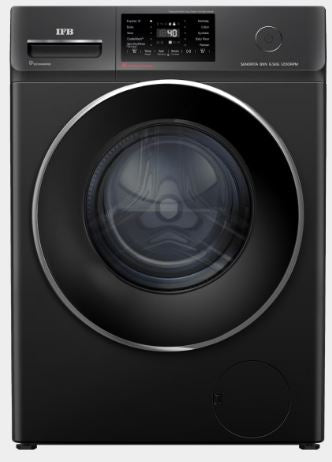 IFB 6.5 Kg 5 Star, DeepClean® Technology, AI Powered, Fully Automatic Front Load Washing Machine (Senorita BXN 6512 CMS , PowerSteam®, 9 Swirl, Steam Refresh, Inbuilt Heater, Eco Inverter, Black)