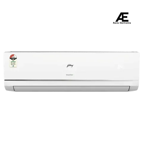 Godrej 1 Ton 3 Star Inverter Split AC (Copper, 5-in-1 convertible, Nano-Coated anti-viral filter AC 1T SIC 12TTC3-WYQ, White)