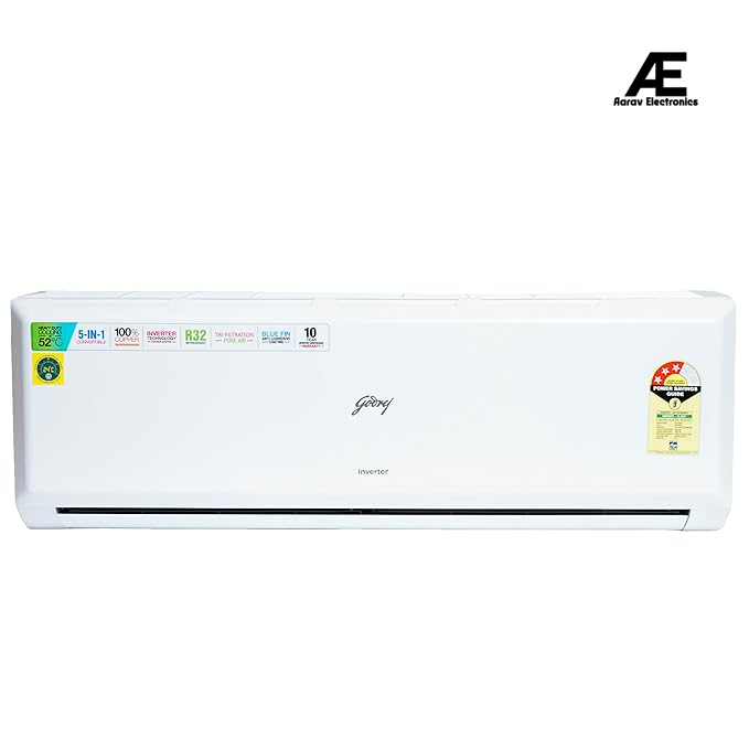 Godrej SIC 18PTC3-WWP 1.5 Ton 3 Star Inverter Split AC Copper 2024