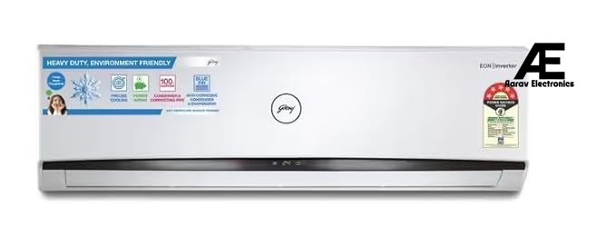 Godrej 2.0 Ton 5 Star, 5-In-1 Convertible Cooling, Inverter Split AC, AC SIC 24LTC5-WWR, White)
