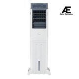 Voltas Slimm 35T Tower Air Cooler for Home, Honey Comb Cooling Pads with 3 Speed Control Functions, 35 Litres, White