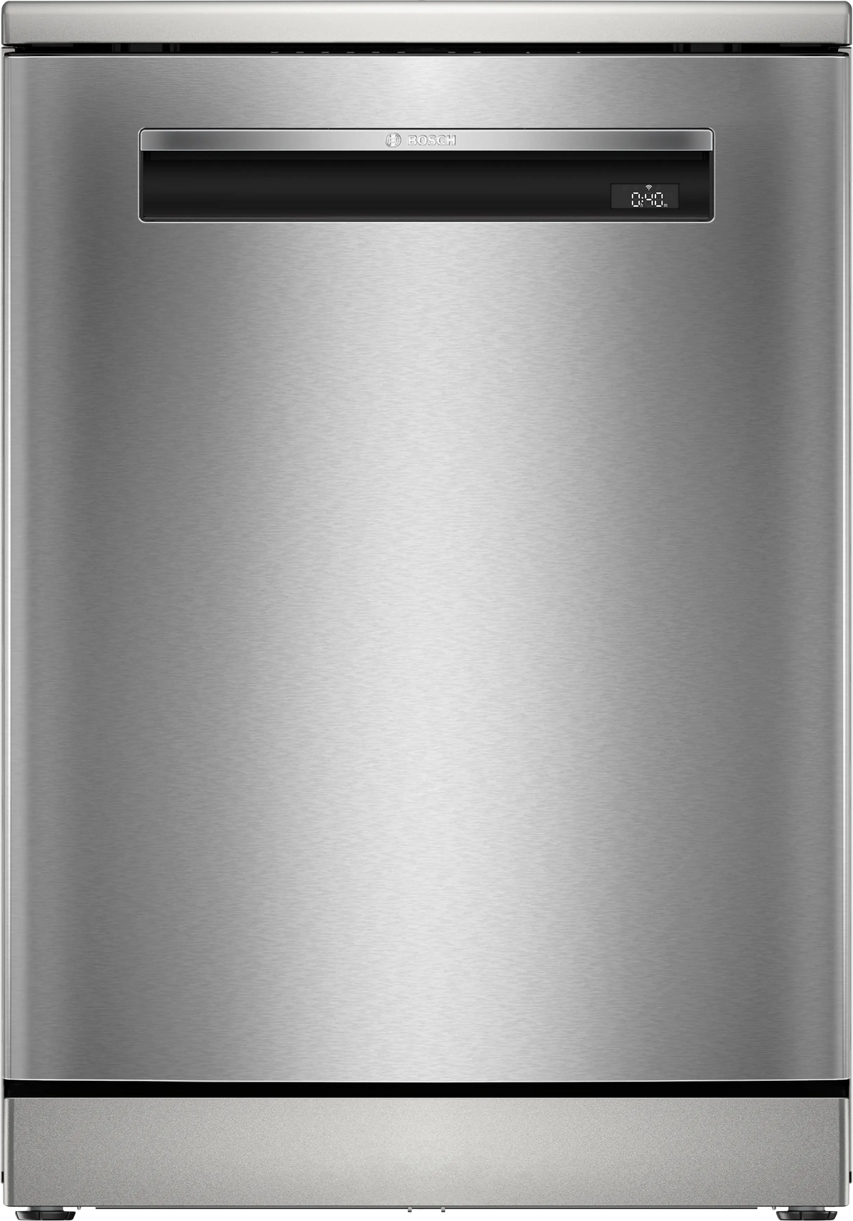 Bosch SMP6HMI00I Built-in Dishwasher, 14 Place Settings, Home Connect, Intensive Kadhai Programme, Extra Dry, EcoSilence Drive, Multiple Wash Programs (Silver/Inox)