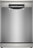 Bosch SMS6HMI01I Series 6 Free-Standing Dishwasher | 15 Place Settings | Home Connect (Wi-Fi Enabled) | Extra Clean Zone | VarioSpeed Plus | Heat Exchanger Drying | Anti-Fingerprint Finish | Energy Efficient | Silver Inox