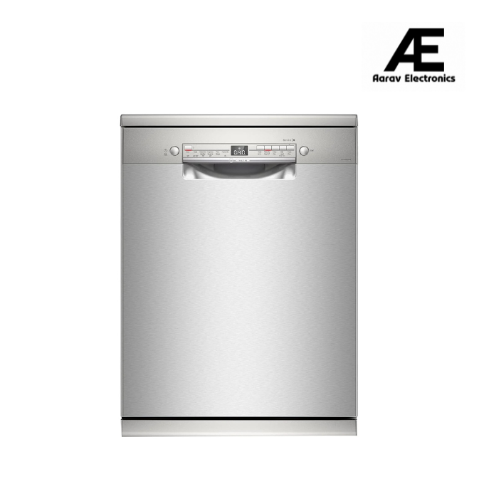 Bosch 13 Place Settings Dishwasher (SMS6ITI00I, Silver Inox)