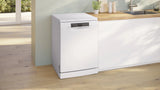 Bosch SMS6ZCW37Q Series 6 Free-Standing Dishwasher | 14 Place Settings | Zeolith Drying Technology | Home Connect (Wi-Fi Enabled) | PerfectDry | VarioFlex Baskets | Extra Clean Zone | Silence Plus | Energy Efficient | White