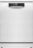 Bosch SMS6ZCW37Q Series 6 Free-Standing Dishwasher | 14 Place Settings | Zeolith Drying Technology | Home Connect (Wi-Fi Enabled) | PerfectDry | VarioFlex Baskets | Extra Clean Zone | Silence Plus | Energy Efficient | White