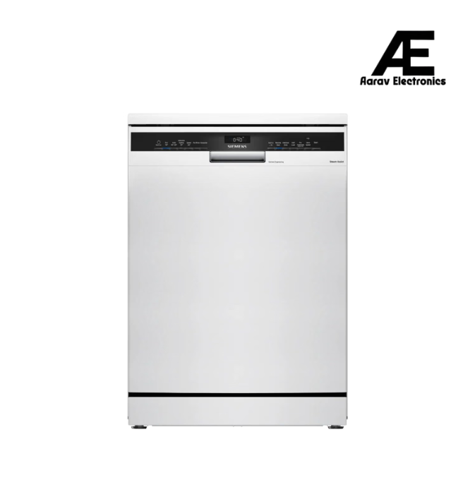 SIEMENS iQ500 14 Place Settings Free-Standing Dishwasher (SN25IW00KI, 60 cm, White)