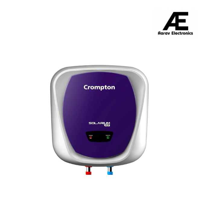 Crompton Solarium CLX 15-L 5 Star Rated Storage Water Heater (Geyser) with Free Installation and Connection Pipes ASWH-4915(Blue and White)