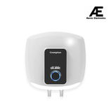 Crompton Solarium Qube 10-L 5 Star Rated Storage Water Heater (Geyser) with Free Installation and Connection Pipes (White)