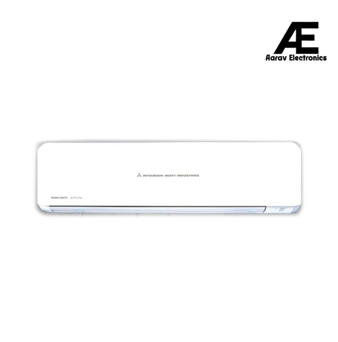 Mitsubishi Heavy Industries 1.5 Ton 2 Star Split AC (SRK18CAPDA-W, White) | Heavy Duty Cooling | 100% Copper Condenser | Jet Airflow | Stabilizer-Free Operation | 2026 Model